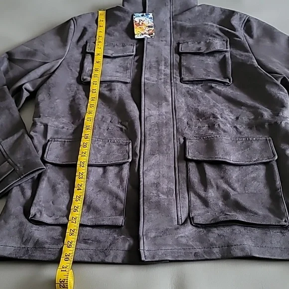 Robert Graham 4 Pockets Field Jacket Dark Gray Size L